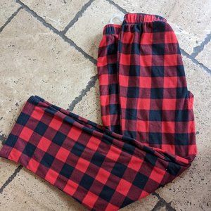 NEW - Men's Red/Black Flannel Pajama Pants